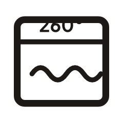Oven safe up to 260 degrees Celsius