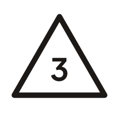 Plastic resin identification code 3